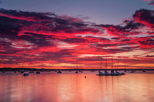 Cape Cod Art Print featuring the photograph Cape Cod Sunrise by Fran Gallogly