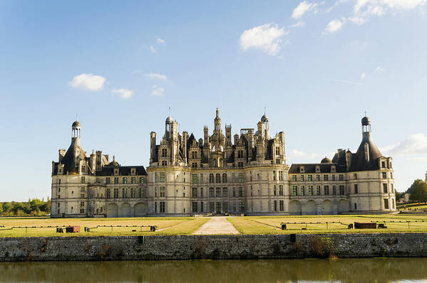 Loire Valley Art Print featuring the photograph Chateau Chambord, Loire Vallery, France by John Harper