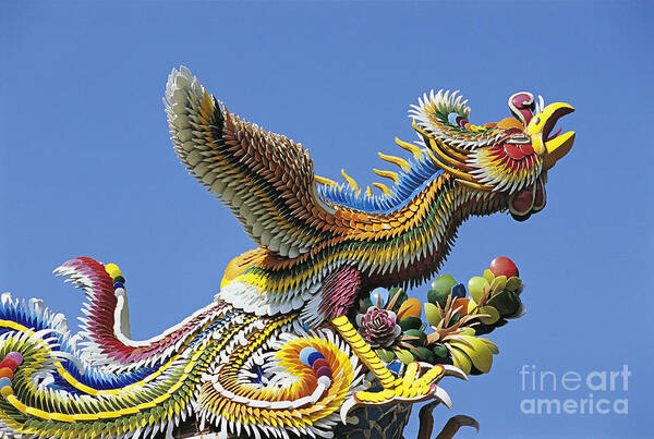 Artificial Art Print featuring the photograph China, Taiwan, Taipei, Confucius by Sylvester Adams