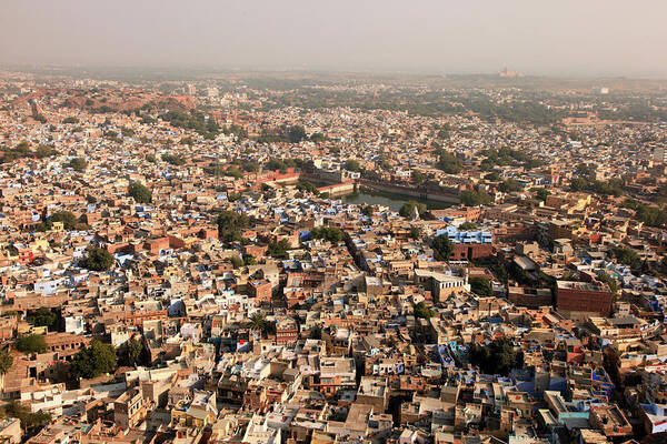 Tranquility Art Print featuring the photograph City Of Jodhpur by Milind Torney