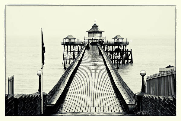 Landscape Art Print featuring the photograph Cleveden Pier by Mark Egerton
