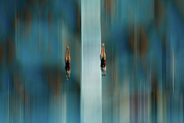 Meaghan Benfeito Art Print featuring the photograph Diving - 16th Fina World Championships by Clive Rose