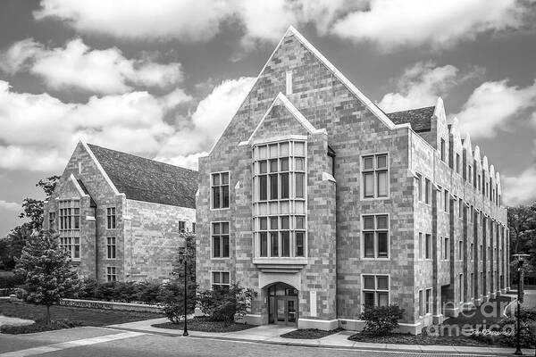 Dominican University Art Print featuring the photograph Dominican University Parmer Hall by University Icons