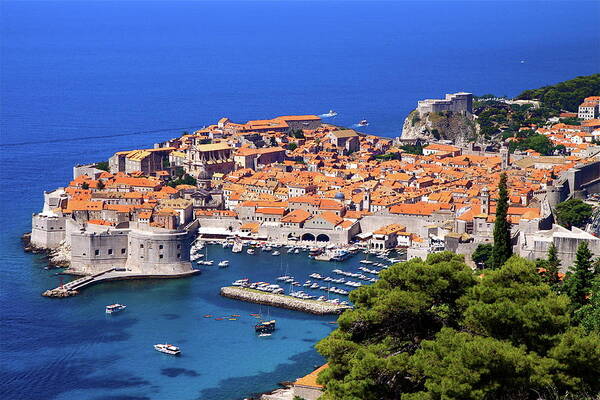 Tranquility Art Print featuring the photograph Dubrovnik by Una Coralic Photography