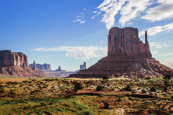 Monument Valley Art Print featuring the photograph East Mitten Butte by KC Hulsman