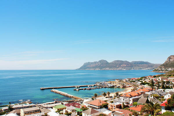 Scenics Art Print featuring the photograph Fish Hoek Harbour by Shaun