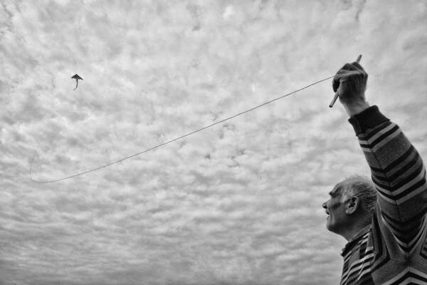 Kite Art Print featuring the photograph Freedom by Ihyabozkurt