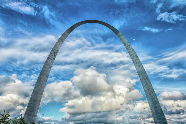 Gateway Arch Art Print featuring the photograph Gateway Arch by Robert Hebert