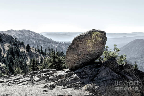 Park Art Print featuring the photograph Glacial Erratic by Mellissa Ray