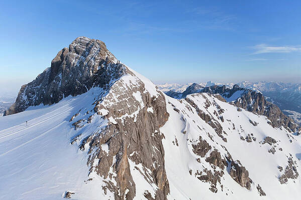 Scenics Art Print featuring the photograph Glacier Panorama In Winter by Ilonabudzbon