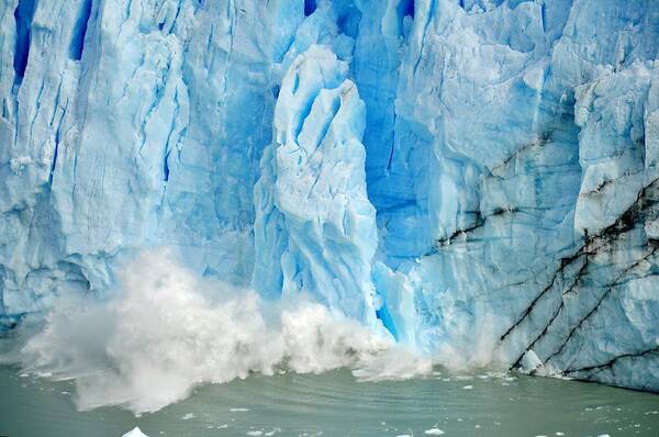 Scenics Art Print featuring the photograph Glacier Perito Moreno by My1stimpressions.com