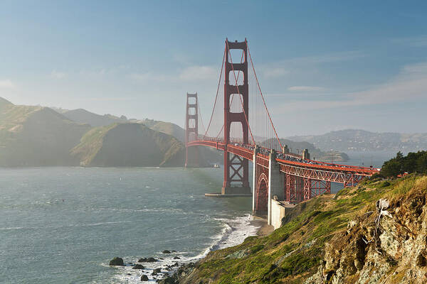 San Francisco Art Print featuring the photograph Golden Gate Bridge by Ian Morrison