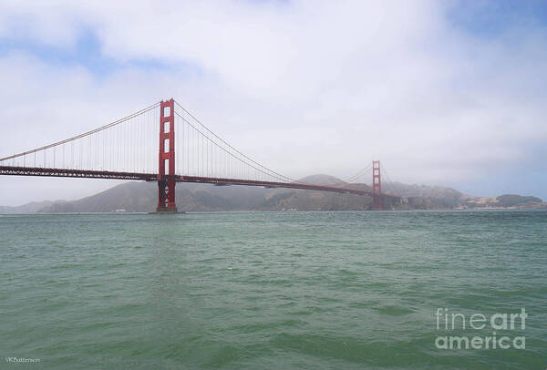Golden Gate Bridge Art Print featuring the photograph Golden Gate Bridge III by Veronica Batterson