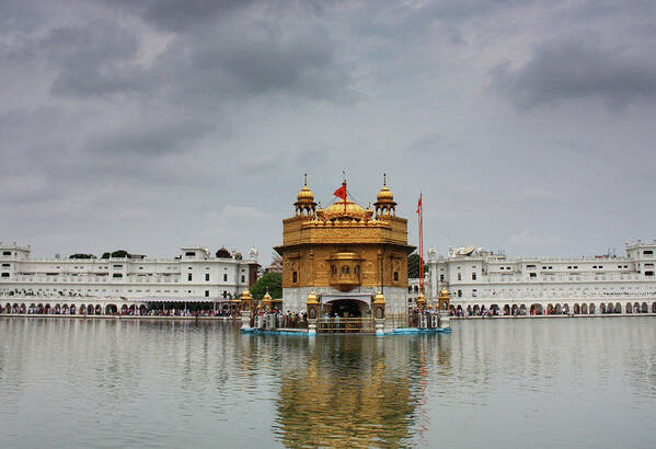 Tranquility Art Print featuring the photograph Golden Temple by Atul Tater