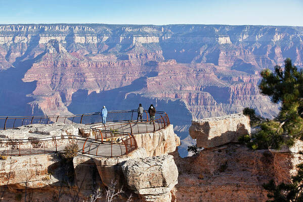 Viewpoint Art Print featuring the photograph Grand Canyon Viewpoint by Bjarte Rettedal