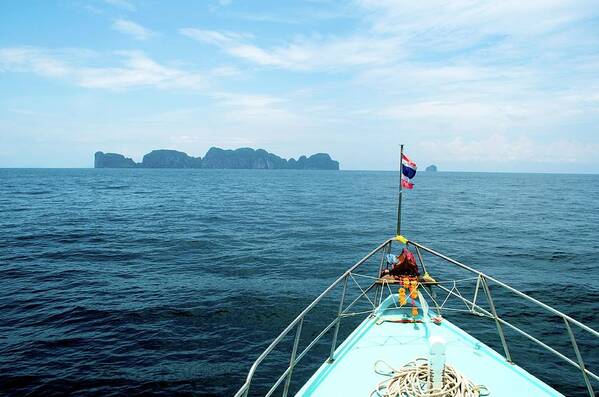 Outdoors Art Print featuring the photograph Heading To Phi Islands by Royen0822