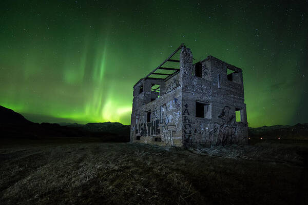 Aurora Art Print featuring the photograph Here Is The House by Colin Bradnam