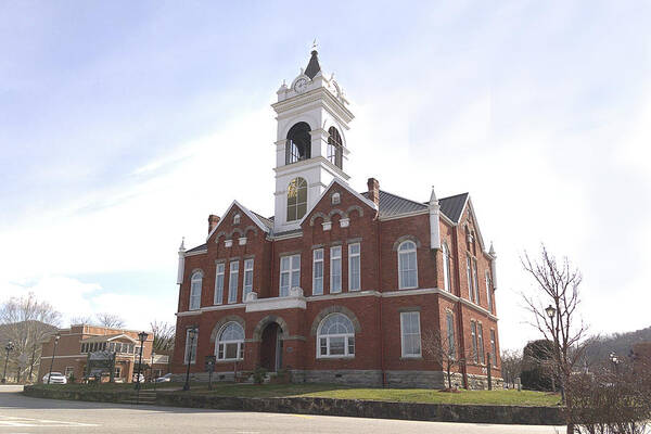 Union County Art Print featuring the photograph Historic Union County Courthouse 2019 by Joe Duket