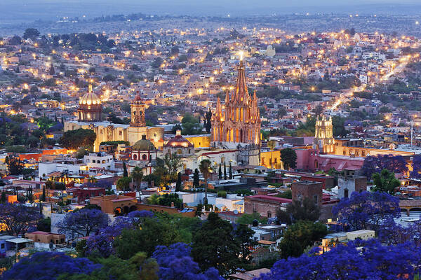 Latin America Art Print featuring the photograph Historical Centre Of San Miguel De by Jeremy Woodhouse