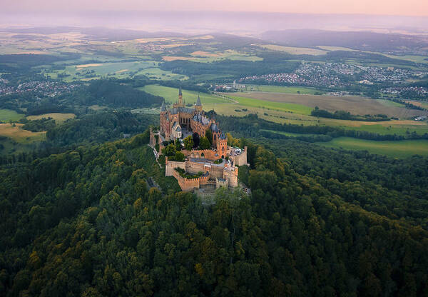 Castle Art Print featuring the photograph Hohenzollern Castle by Wei (david) Dai