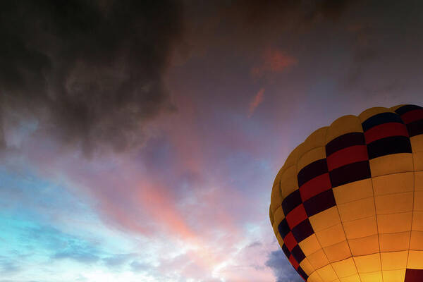 Oregon Art Print featuring the photograph Hot Air Balloon by Nicole Young