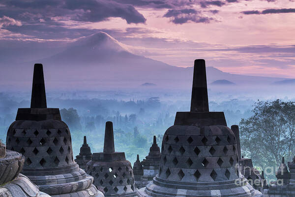 Built Structure Art Print featuring the photograph Indonesia, Central Java, Magelang by Westend61