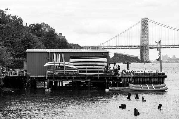 Inwood Art Print featuring the photograph Inwood Canoe Club by Cole Thompson