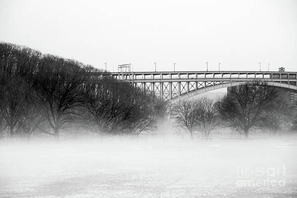 Fog Art Print featuring the photograph Inwood Hill with Fog by Cole Thompson