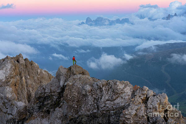 Scenics Art Print featuring the photograph Italy, Veneto, Dolomites, Alta Via Bepi by Westend61