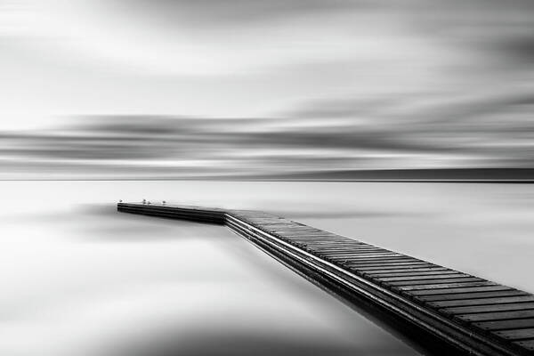 Tranquility Art Print featuring the photograph Jetty by Doug Chinnery