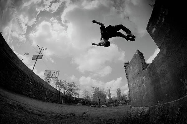 Jump Art Print featuring the photograph Jumper by Suren Manvelyan