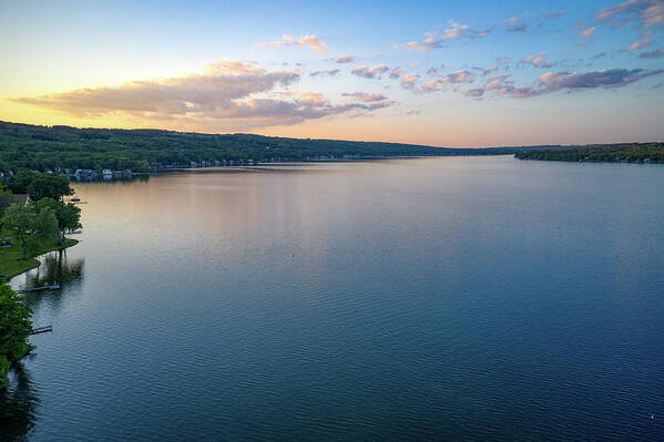 Finger Lakes Art Print featuring the photograph Keuka Lake North by Anthony Giammarino