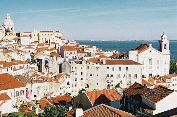 Tranquility Art Print featuring the photograph Lisbon Old Town On A Sunny Day by By Marin.tomic