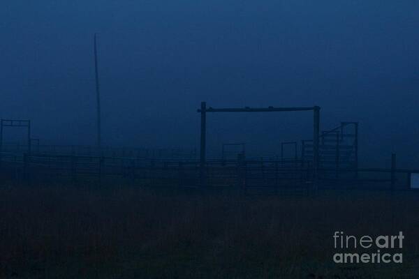 Ranch Gate Art Print featuring the photograph Loading Chute by Ann E Robson