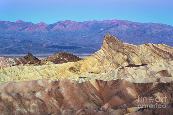 Death Valley Art Print featuring the photograph Manley Beacon In Death Valley by Mimi Ditchie