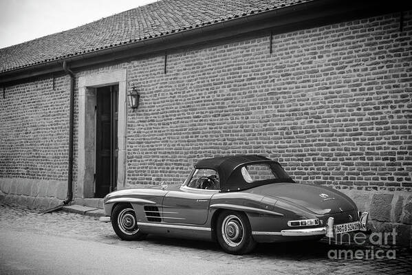 1950-1959 Art Print featuring the photograph Mercedes-benz 300sl Roadster Classic by Sjo