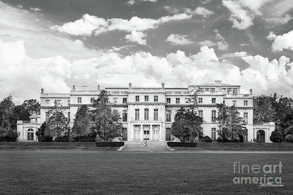 Monmouth Art Print featuring the photograph Monmouth University Woodrow Wilson Hall by University Icons
