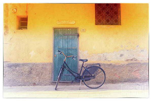 Bikes Art Print featuring the photograph Monterosso 5 by Becqi Sherman