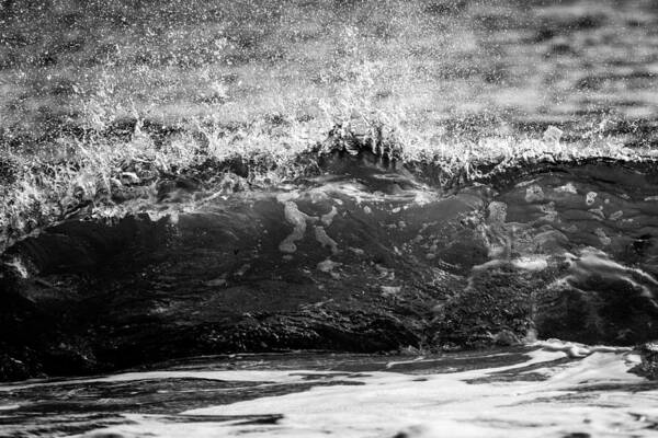 Wave Art Print featuring the photograph Napa Tree Point Wave Part One by Linda Bonaccorsi
