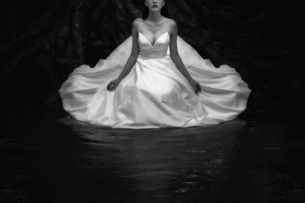 Bride Art Print featuring the photograph No.5 by Adirek M