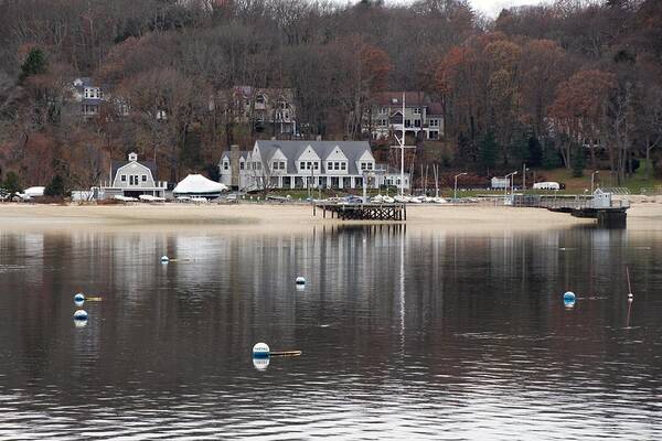 Northport Art Print featuring the photograph Northport Harbor by Susan Jensen