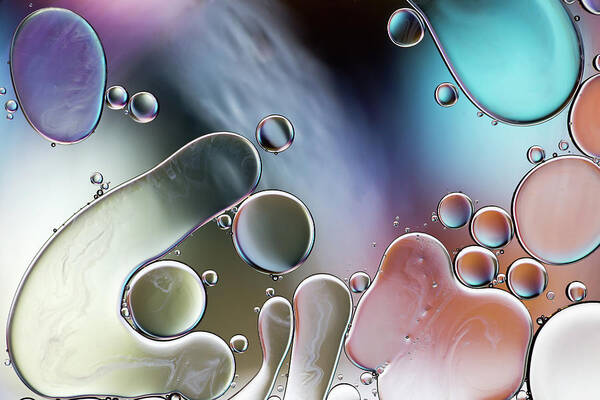 Oil Art Print featuring the photograph Oil And Water by Mandy Disher