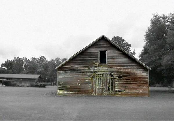  Art Print featuring the photograph Old Barn by Lindsey Floyd