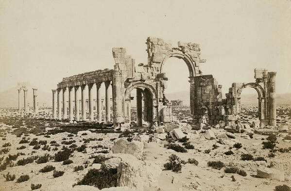 1880-1889 Art Print featuring the photograph Palmyra by Spencer Arnold Collection