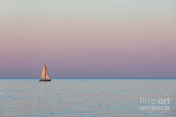 Photograph Art Print featuring the photograph Pastel Sunset by Alma Danison