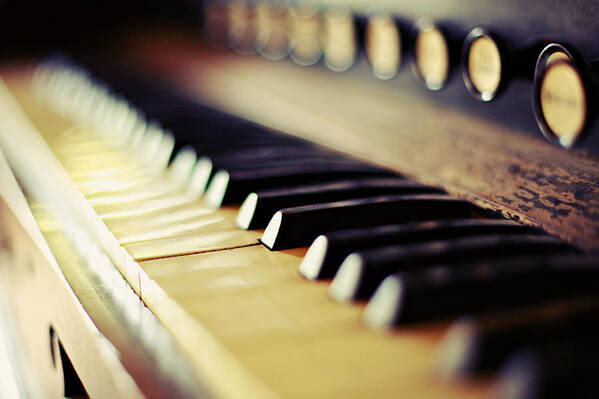 Piano Art Print featuring the photograph Piano by Copyright Sarah Kriner