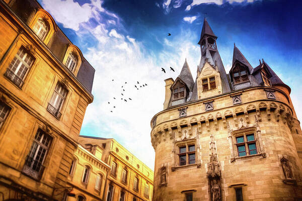 Bordeaux Art Print featuring the photograph Porte Cailhau Bordeaux France by Carol Japp