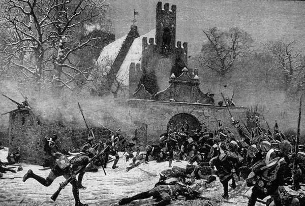 Engraving Art Print featuring the photograph Prussian Assault At Leuthen In Seven by Kean Collection