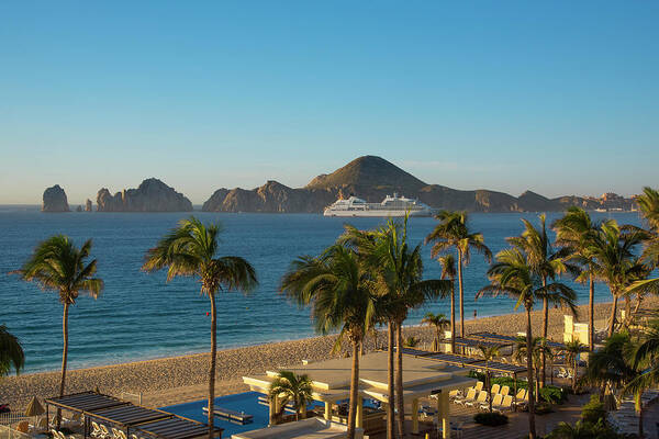 Cabo Art Print featuring the photograph Resort View by Bill Cubitt
