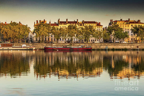 Architecture Art Print featuring the photograph Rhone Morning by Thomas Marchessault